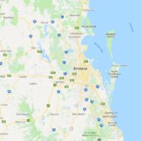 Map of Brisbane Solar Panels