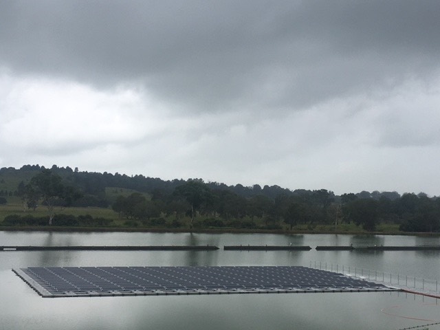 Lismore floating solar farm